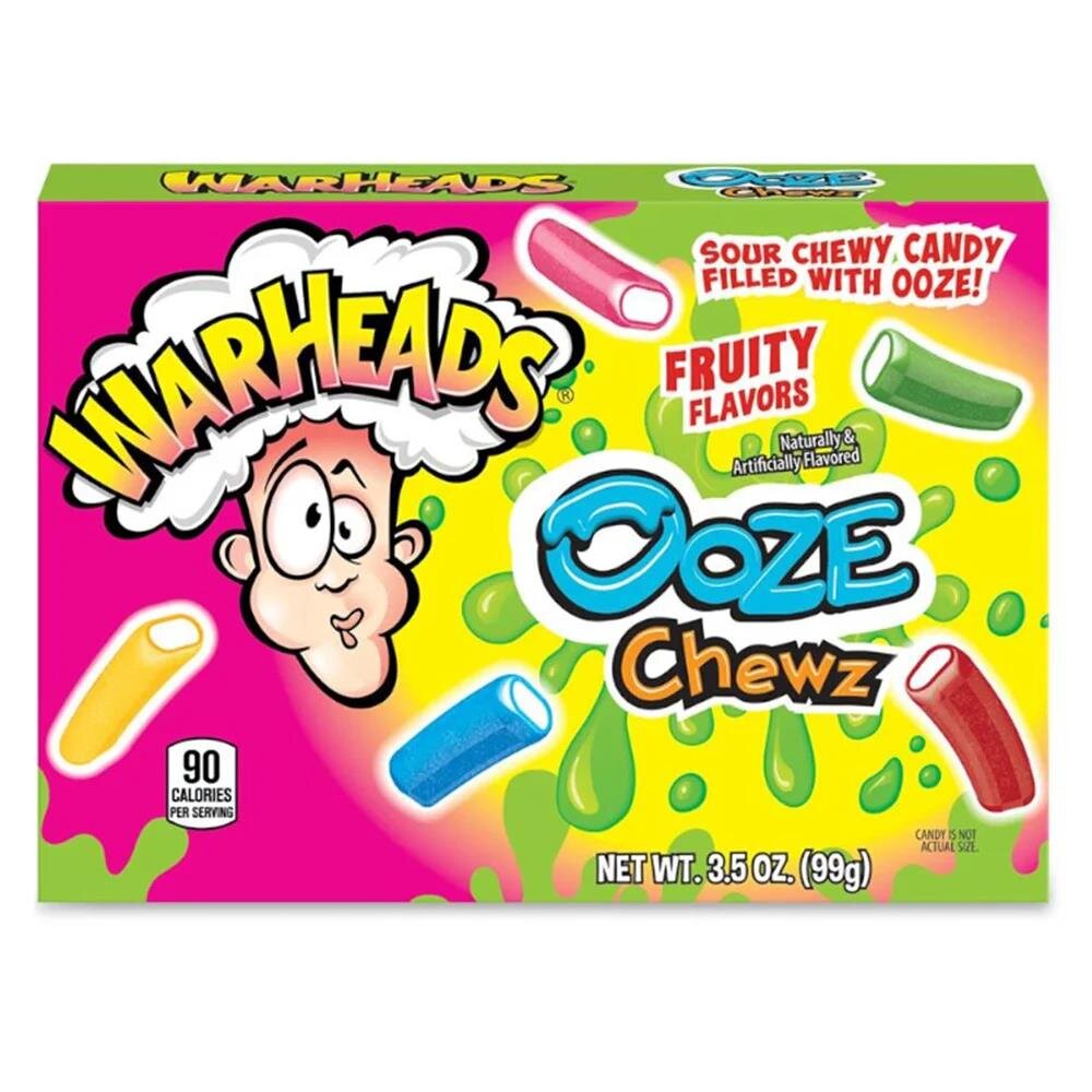 12x Warheads Ooze Chewz