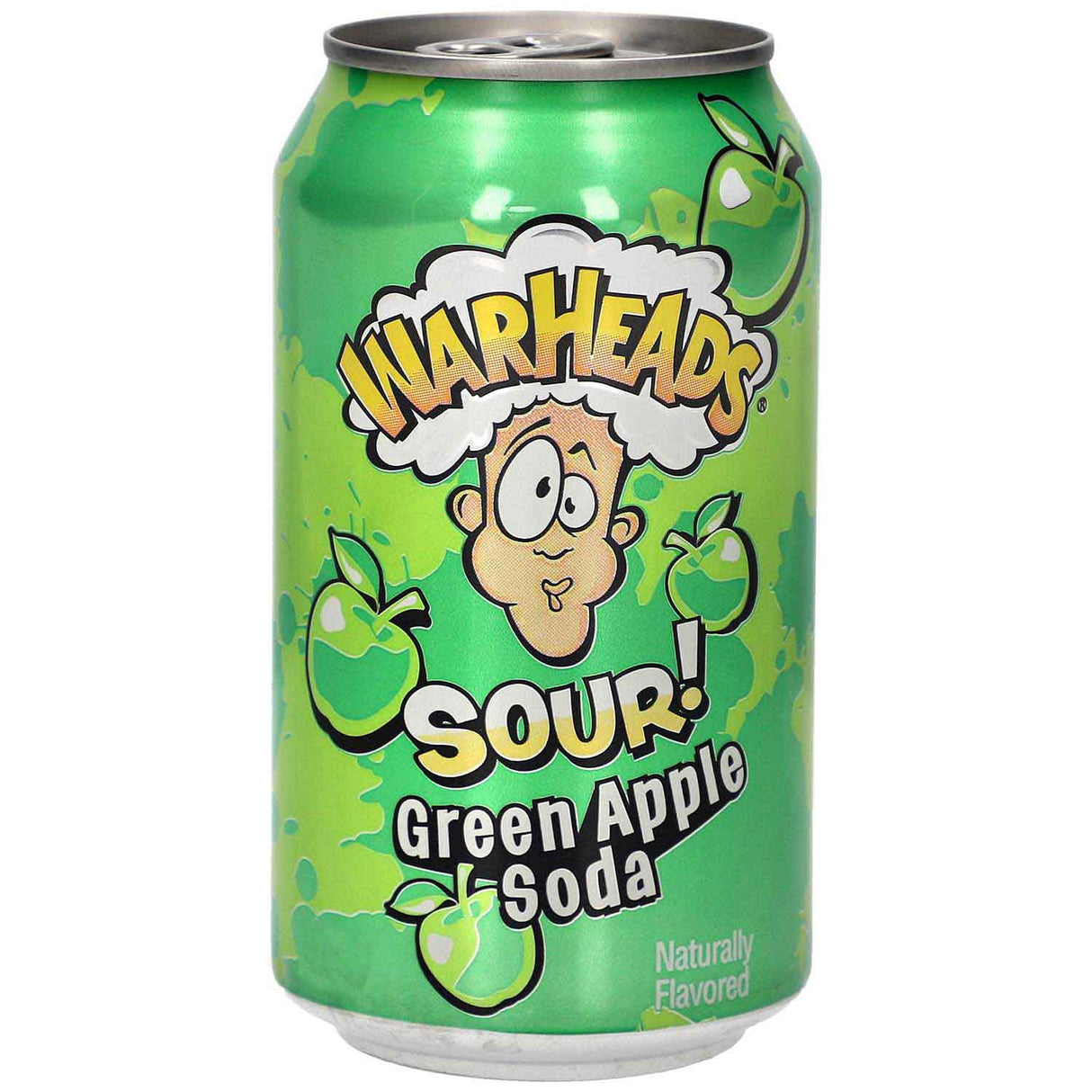 12x Warheads Green Apple Sour Soda