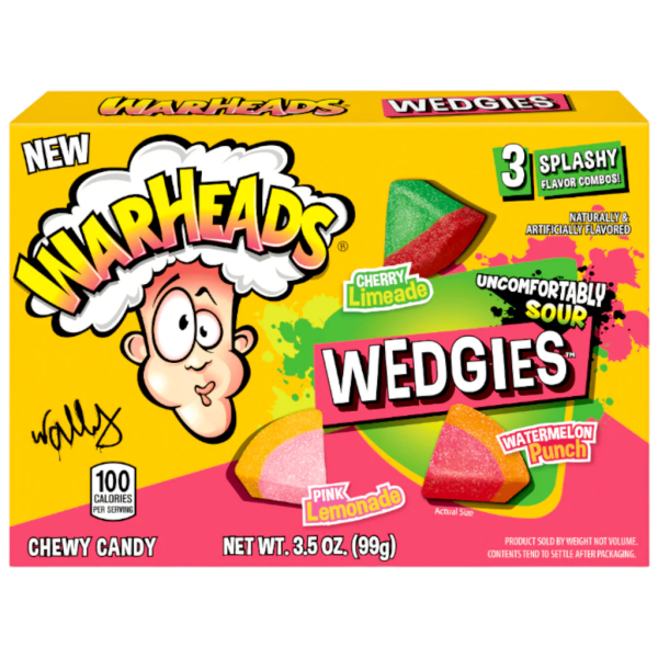 12x Warheads Wedgies Theater Box