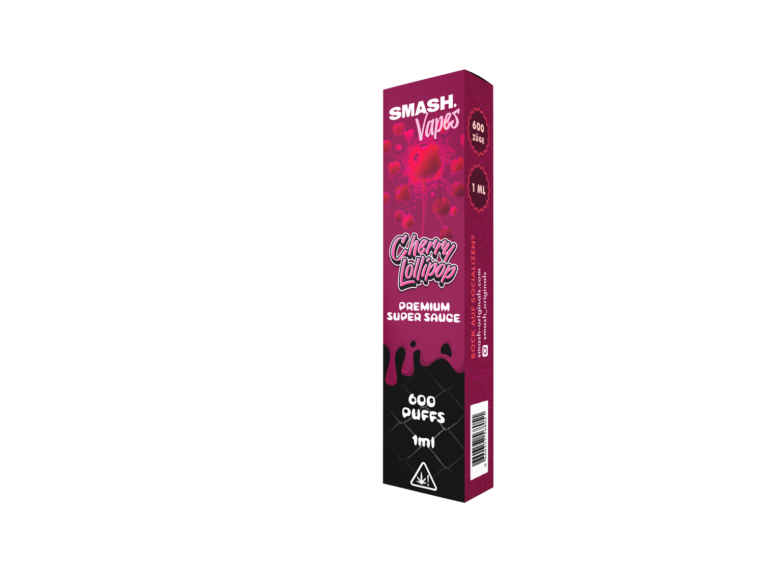 10x Super Sauce Vape - Cherry Lollipop NOVOME GmbH 10x Super Sauce Vape - Cherry Lollipop NOVOME GmbH