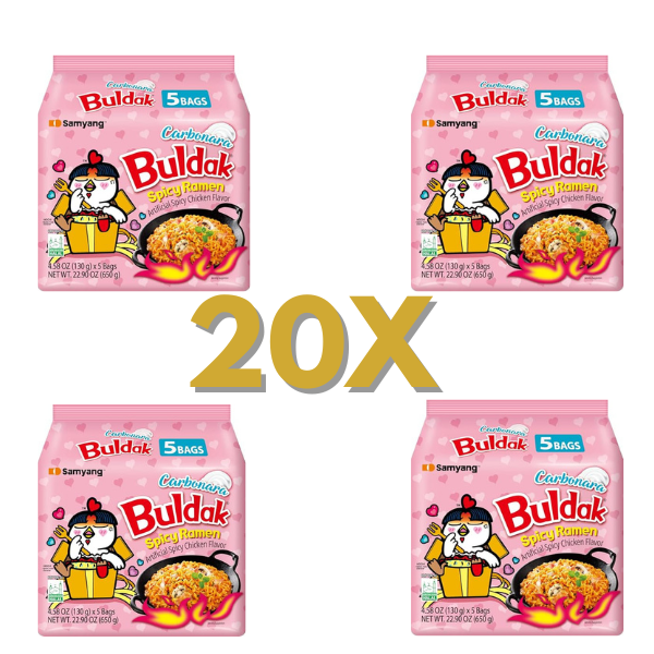 20x Buldak Ramen Carbonara I Buldak Ramen
