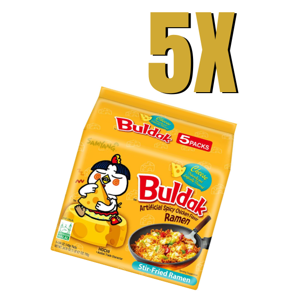 Buldak Cheese 5er Pack