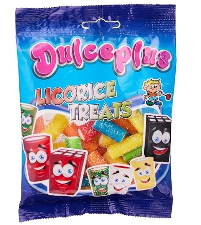 12x Dulceplus Jelly Licorice Pencils Assorted