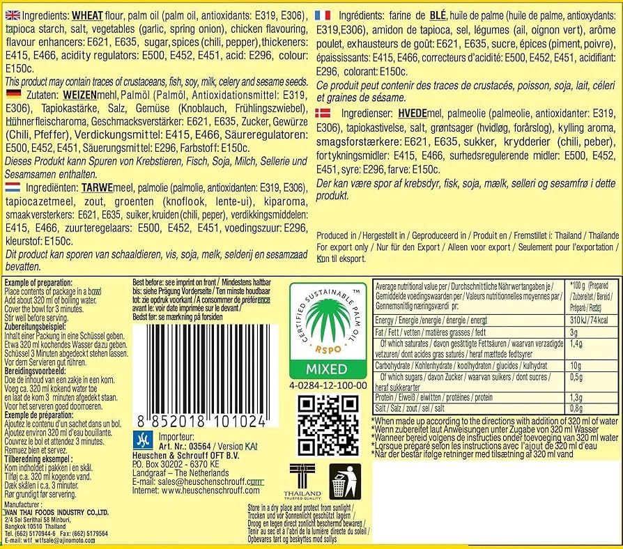 144 x Stück Yum Yum Chicken 60g Familien Packung