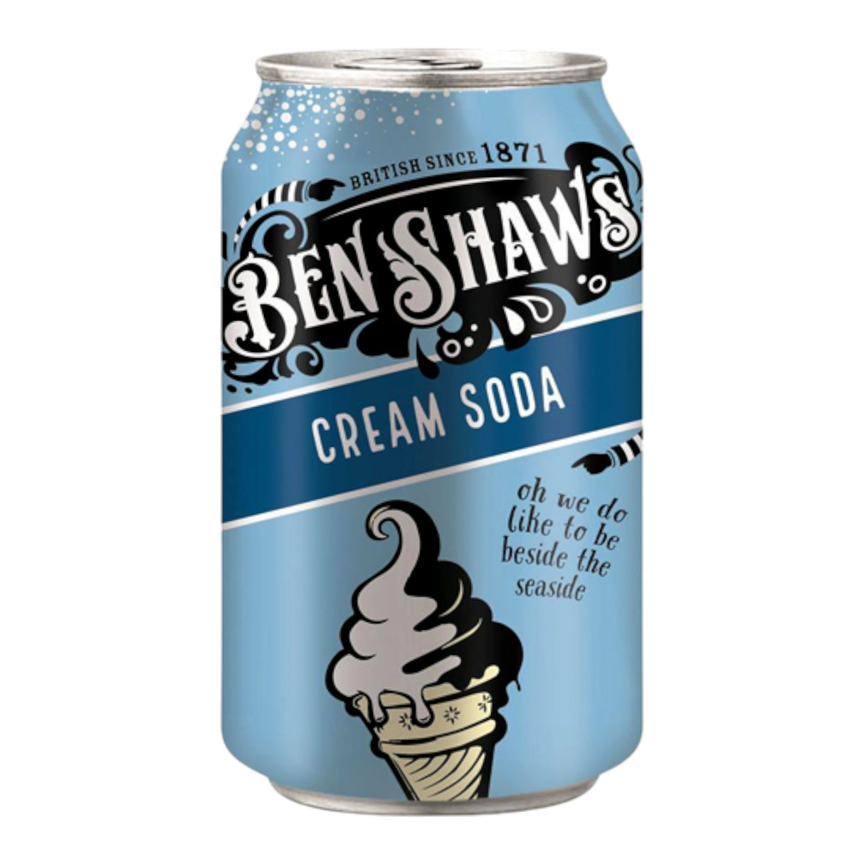 24x Ben Shaws Cream Soda 330ml