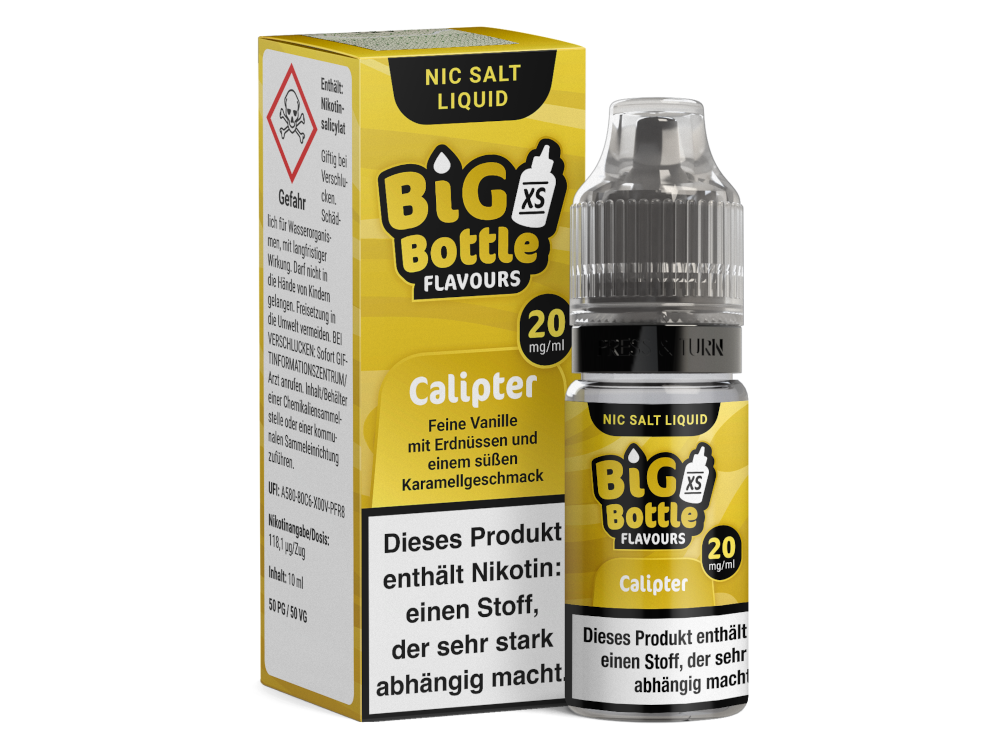 10x Big Bottle - Calipter - Nikotinsalz Liquid 20 mg/ml