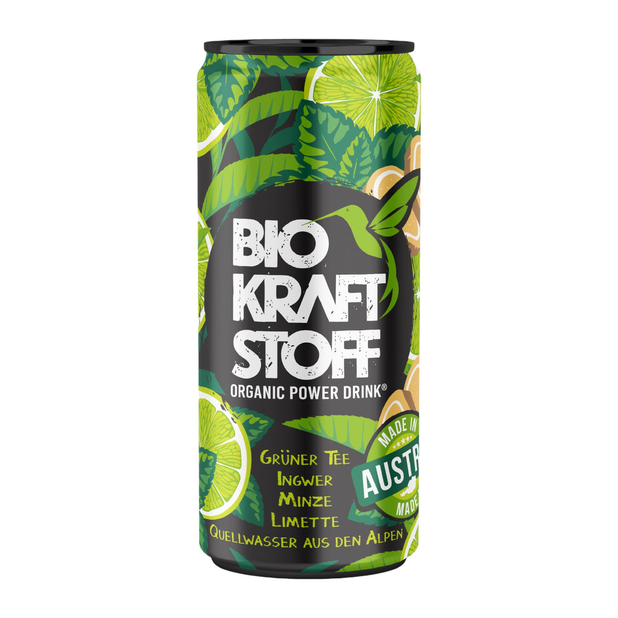 24x BiOKRAFTSTOFF Organic Power Drink 250ml