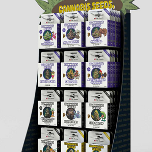 Cannabis-Samen mit Aufsteller - SMASH - (12 x 5er Set)