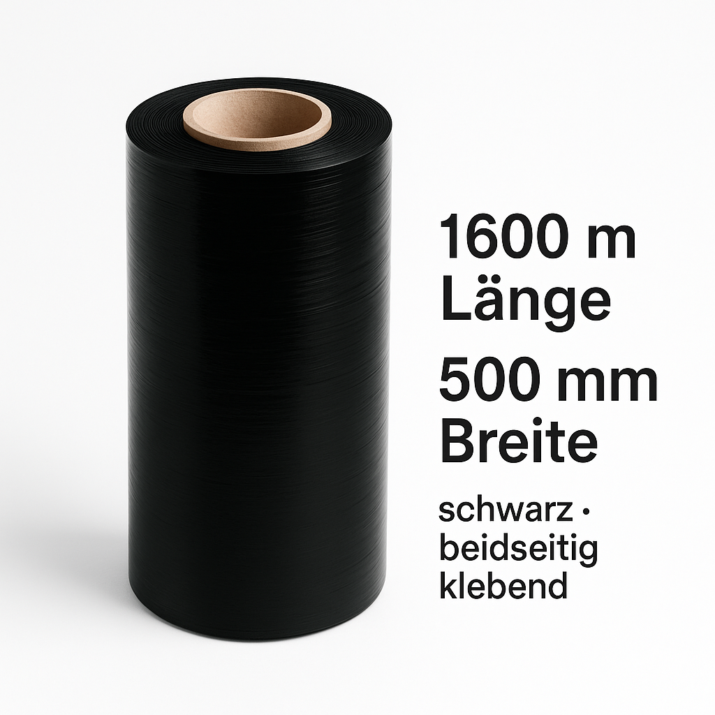 Stretch Folie 500mm x 1500m Maschienenstrechfolie