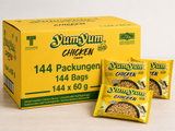 144 x Stück Yum Yum Chicken 60g Familien Packung