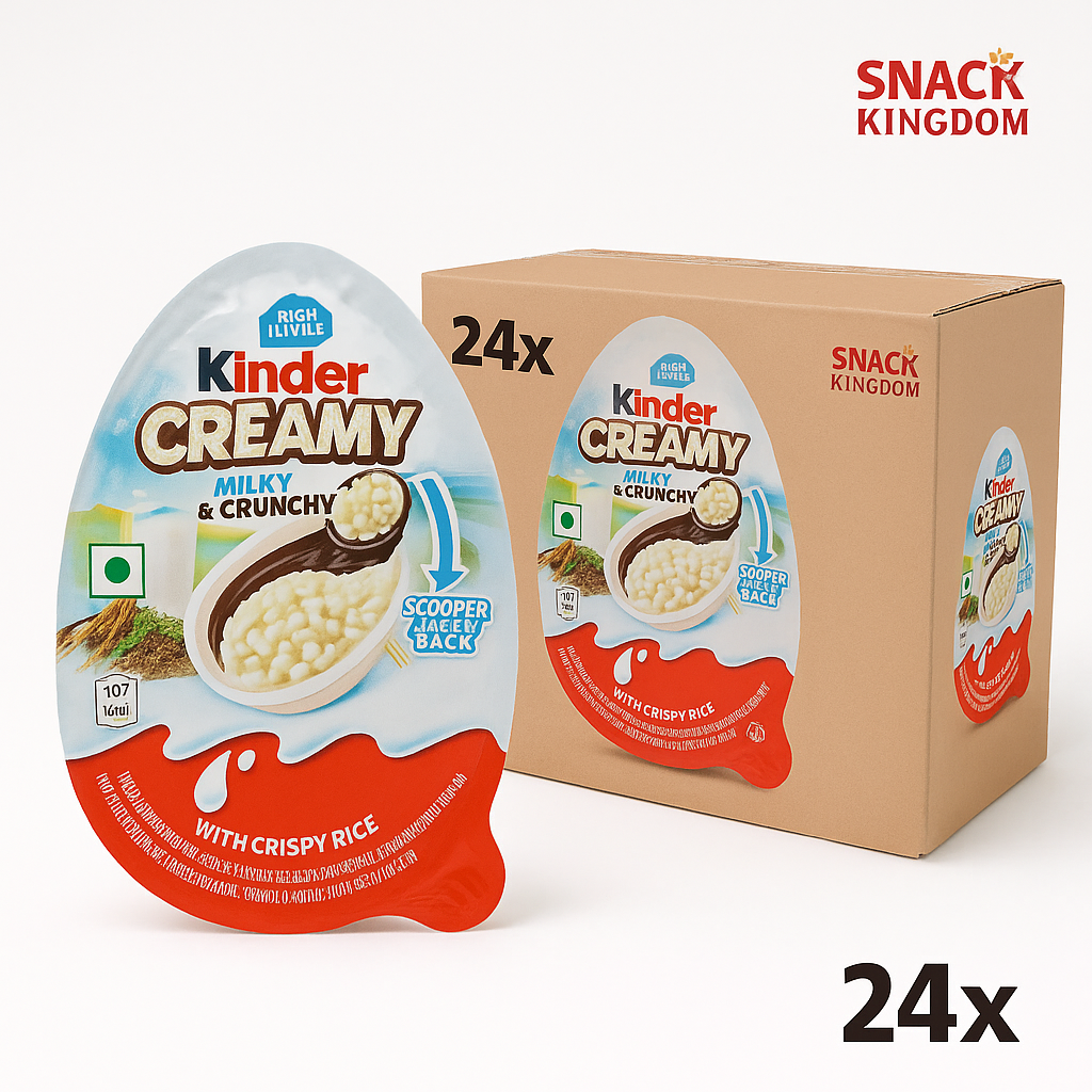 24x Kinder Creamy Box MHD 31.01.2026