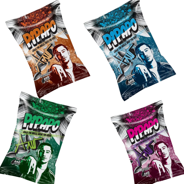 Pipapo Sonnenblumenkerne: Original, Salted, Popcorn und Taco 4er Bundle