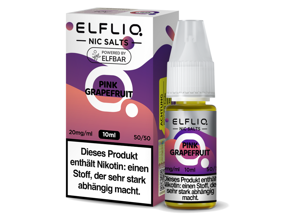 10x ELFLIQ - Pink Grapefruit - Nikotinsalz Liquid 20 mg/ml