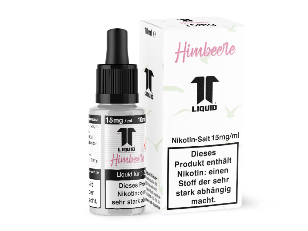 10x Elf-Liquid - Himbeere - Nikotinsalz Liquid 15 mg/ml