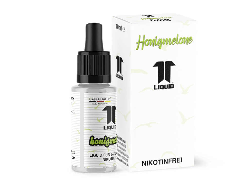 10x Elf-Liquid - Honigmelone - Nikotinsalz Liquid 0 mg/ml