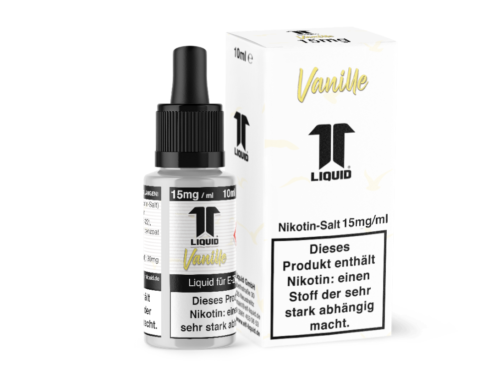 10x Elf-Liquid - Vanille - Nikotinsalz Liquid 15 mg/ml