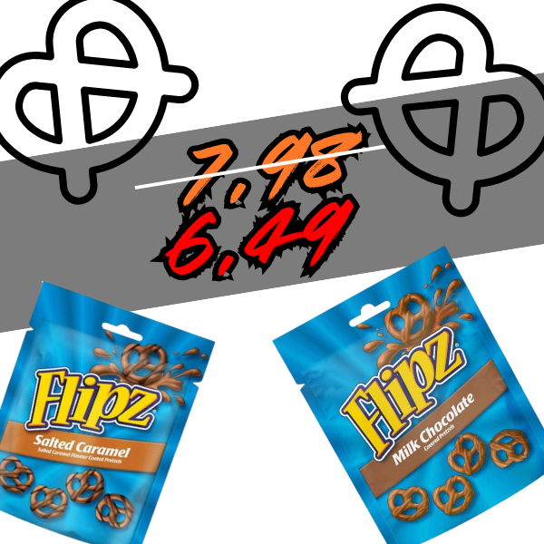 Flipz Bundle: Milk Chocolate + Salted Caramel