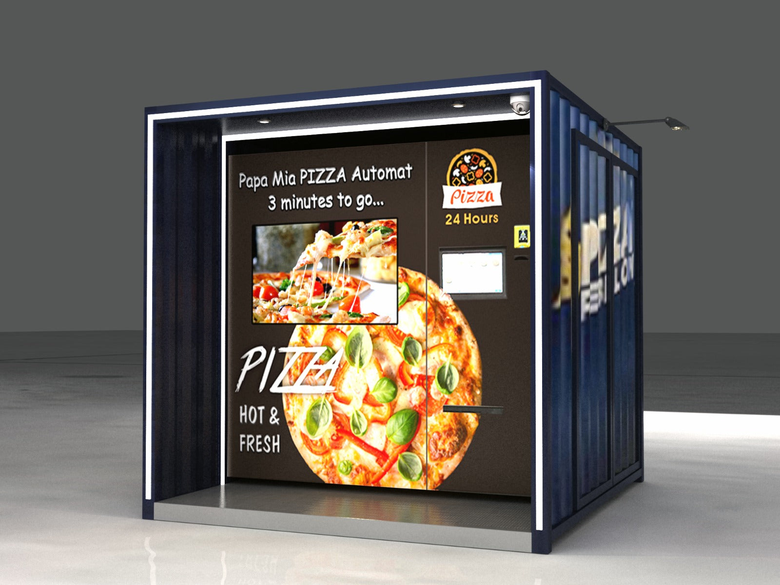 Pizzavend24 Voll-Automat Pizza Automate bei Automaten World kaufen.