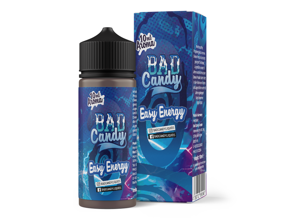 3x Bad Candy Liquids - Aroma Easy Energy 10 ml