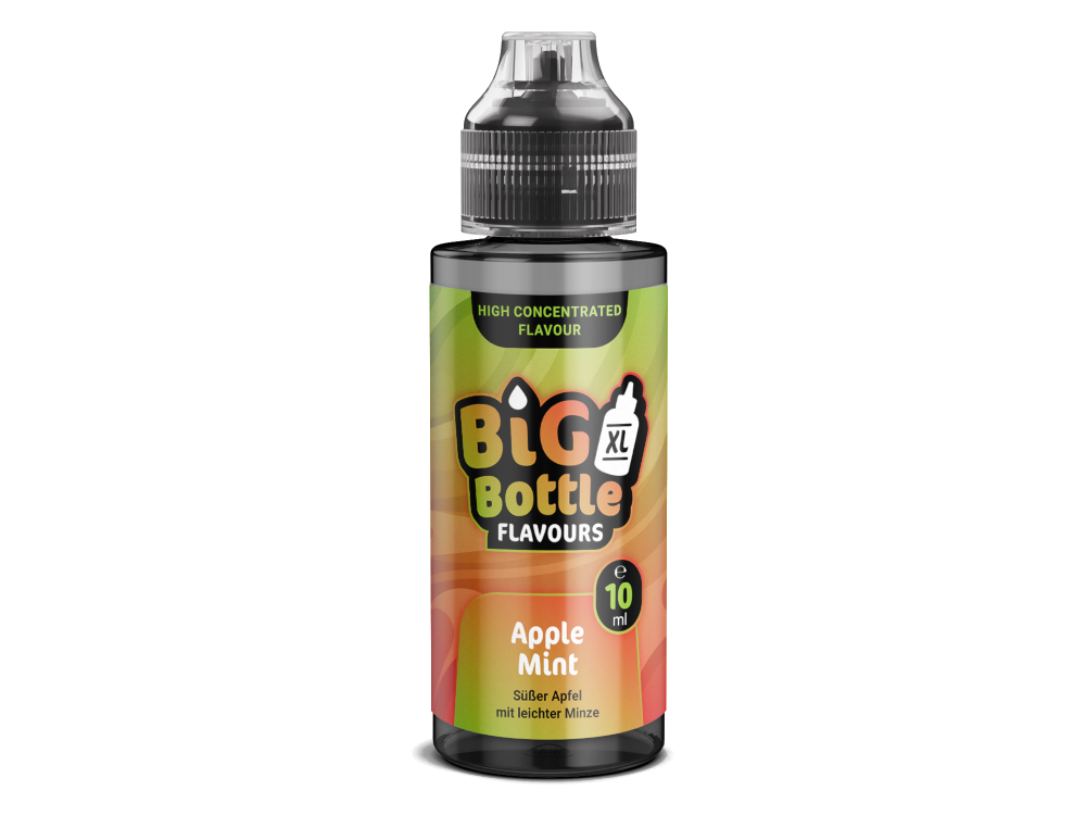 3x Big Bottle - Aroma Apple Mint 10 ml