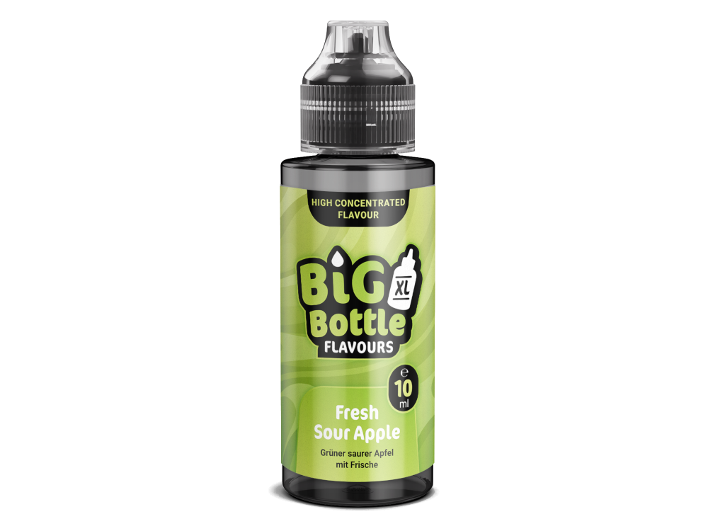 3x Big Bottle - Aroma Fresh Sour Apple 10 ml