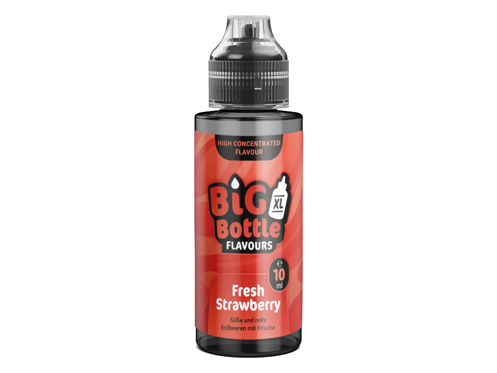 3x Big Bottle - Aroma Fresh Strawberry 10 ml