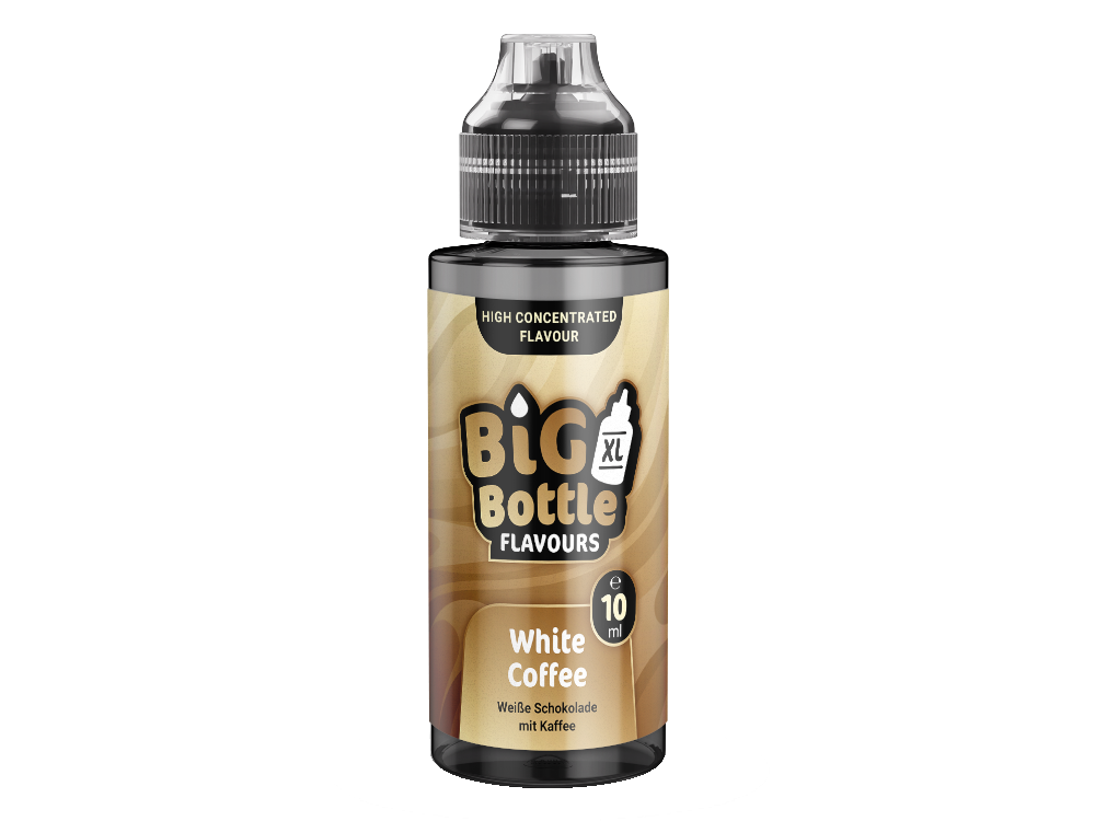 3x Big Bottle - Aroma White Coffee 10 ml