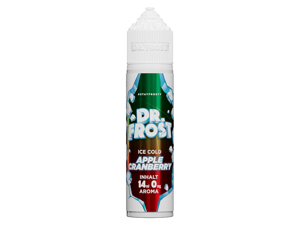 10x Dr. Frost - Ice Cold - Aroma Apple Cranberry 14 ml