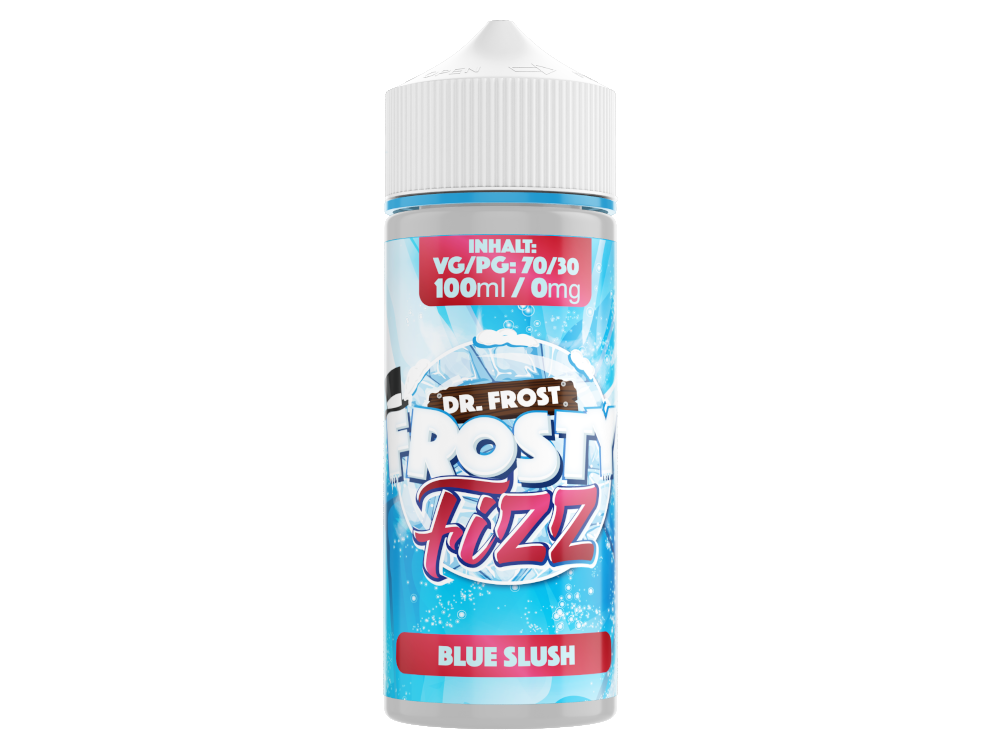 10x Dr. Frost - Frosty Fizz - Blue Slush Liquid - 100 ml 0 mg/ml