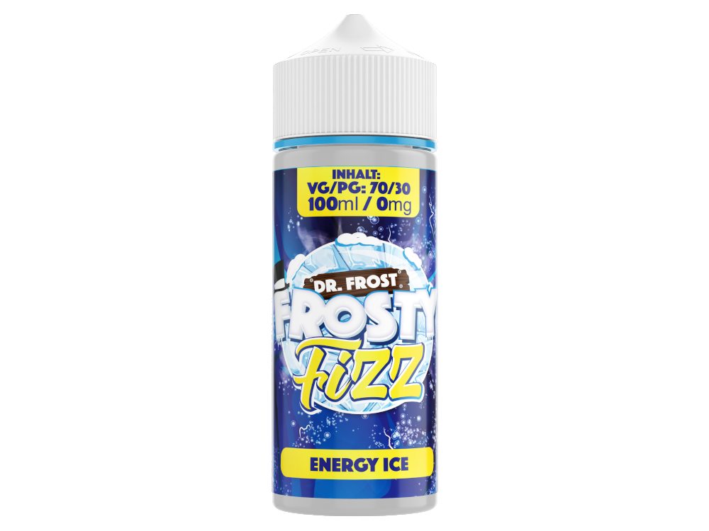 10x Dr. Frost - Frosty Fizz - Energy Ice - 100 ml 0 mg/ml