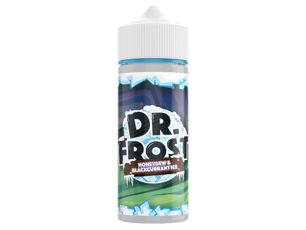 10x Dr. Frost - Polar Ice Vapes - Honeydew Blackcurrant Ice - 100 ml 0 mg/ml