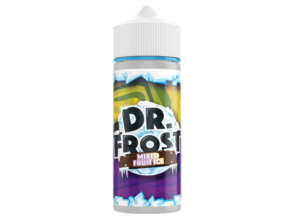 10x Dr. Frost - Mixed Fruit Ice - 100 ml 0 mg/ml