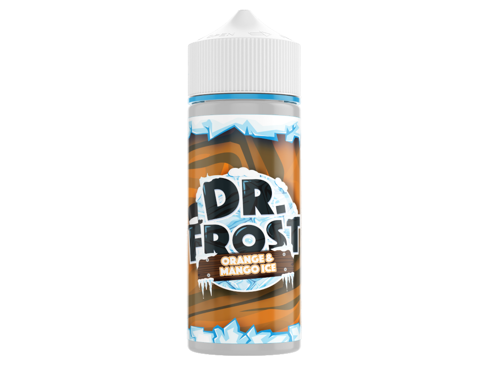 10x Dr. Frost - Polar Ice Vapes - Orange Mango Ice - 100 ml 0 mg/ml