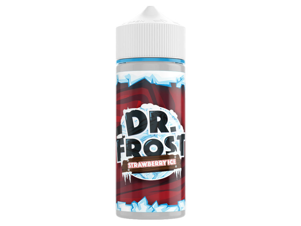 10x Dr. Frost - Polar Ice Vapes - Strawberry Ice - 100 ml 0 mg/ml