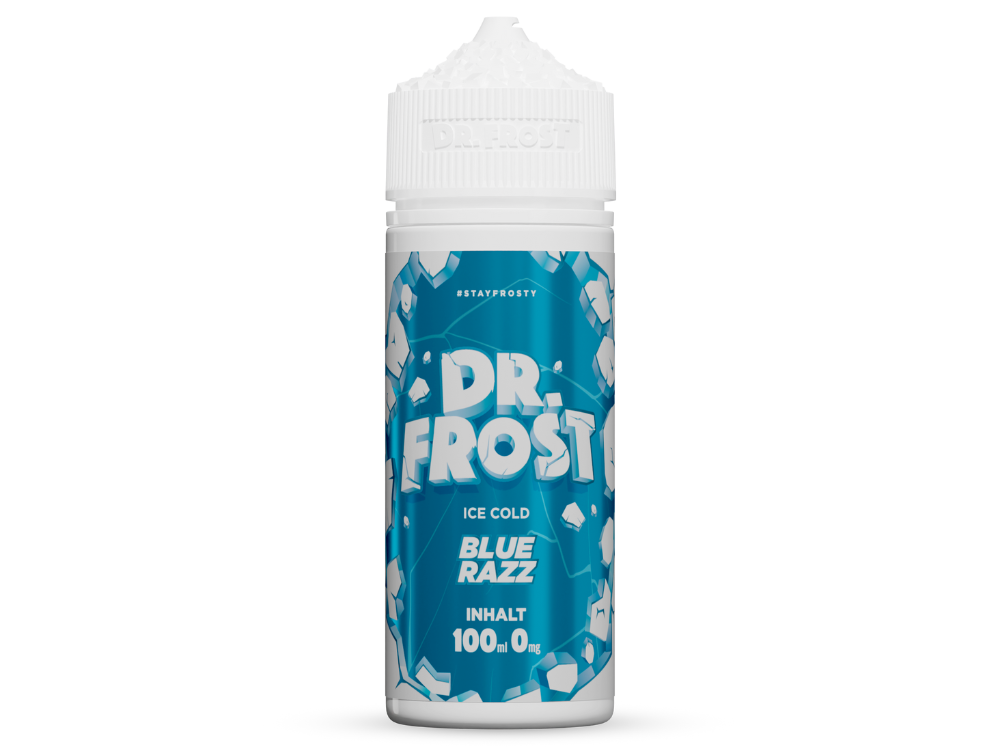 10x Dr. Frost - Ice Cold Blue Razz - 100 ml 0 mg/ml