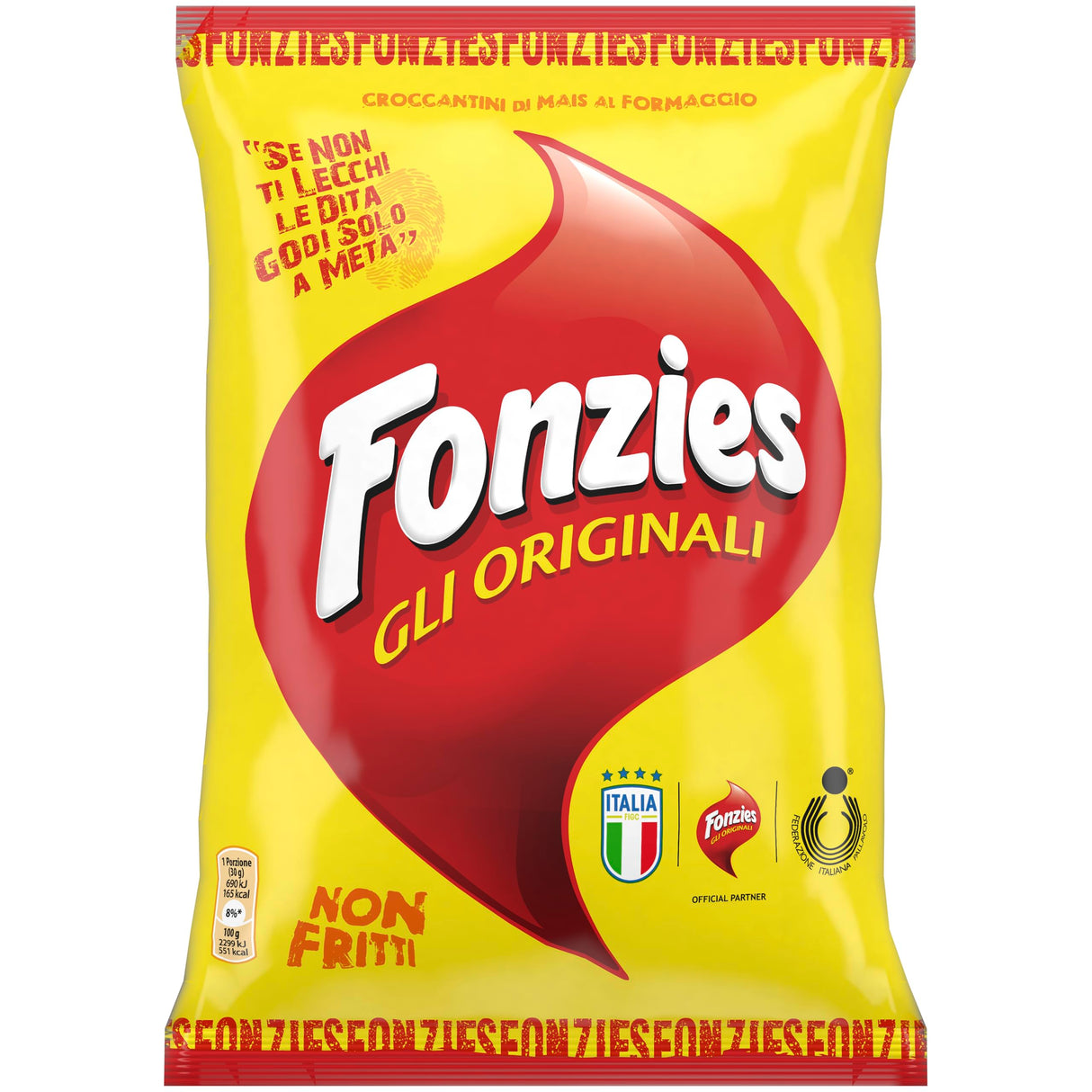 Fonzies 100g Käseflips Italien Snack