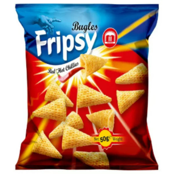 25x Fripsy Bugles Red Hot Chillies