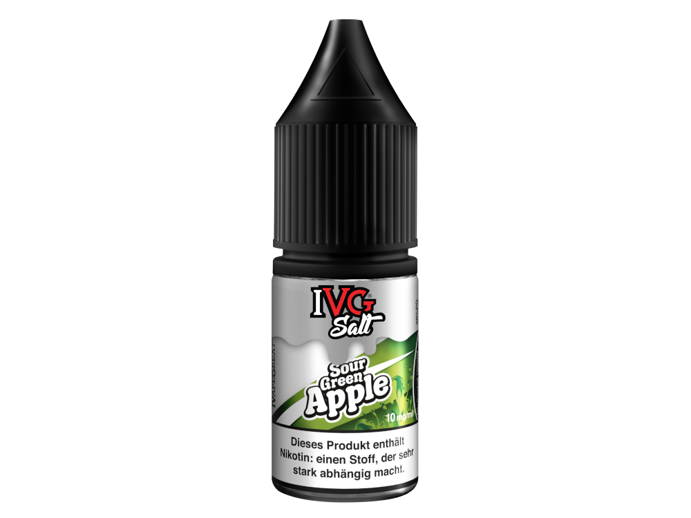50x IVG - Sour Green Apple Nikotinsalz Liquid 10 mg/ml
