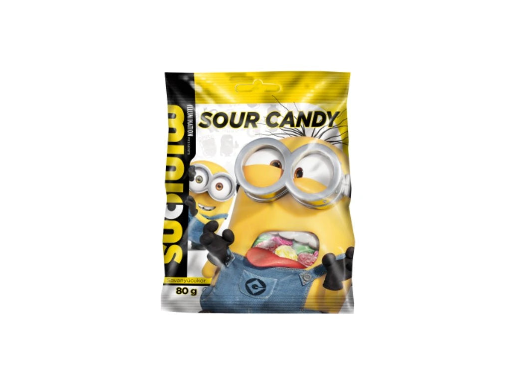 30x Minions Sour Candy Fruit Taste