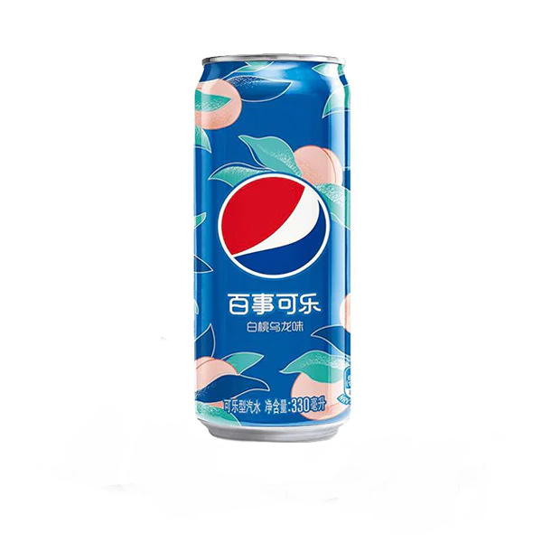 Pepsi White Peach Oolong