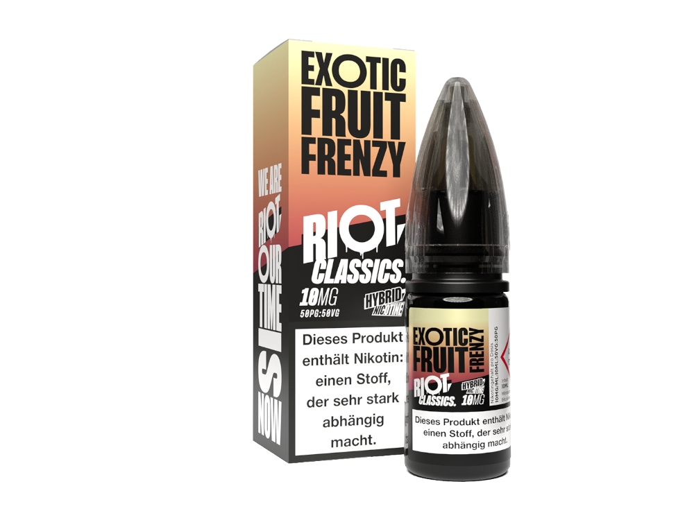 50x Riot Squad - Classics - Exotic Fruit Frenzy - Hybrid Nikotinsalz Liquid 10 mg/ml