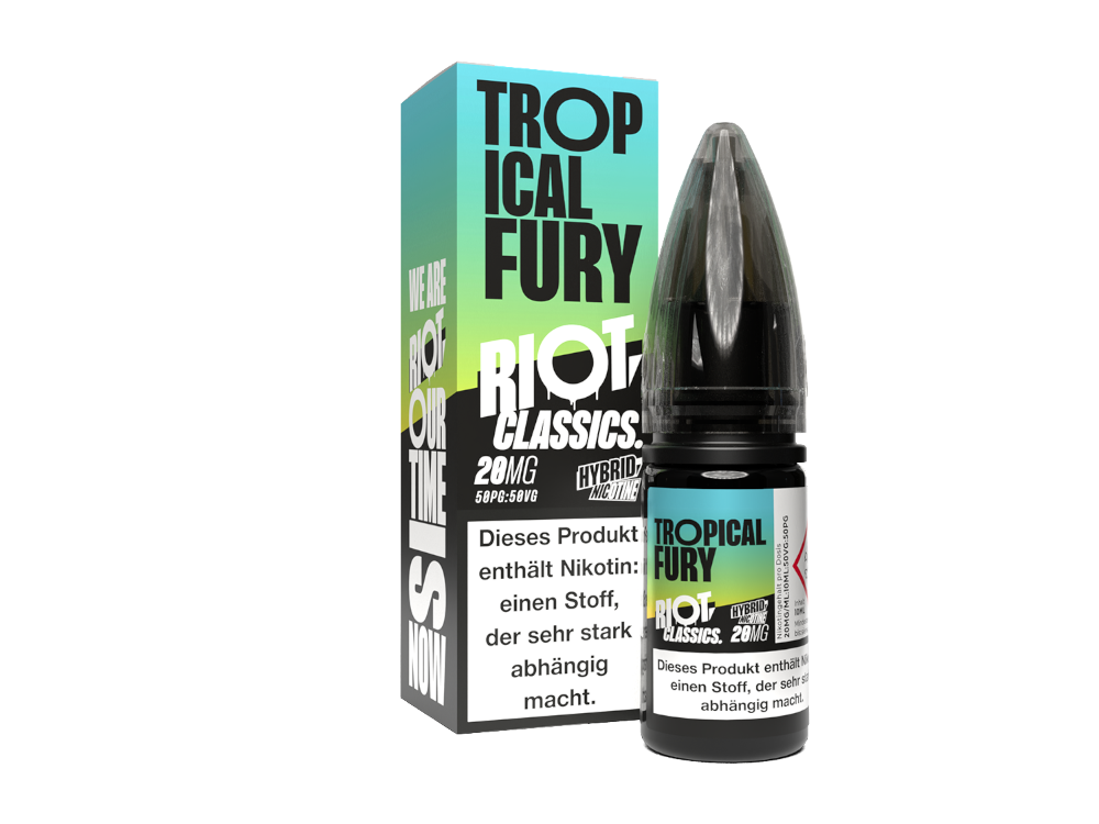 50x Riot Squad - Classics - Tropical Fury - Hybrid Nikotinsalz Liquid 20 mg/ml