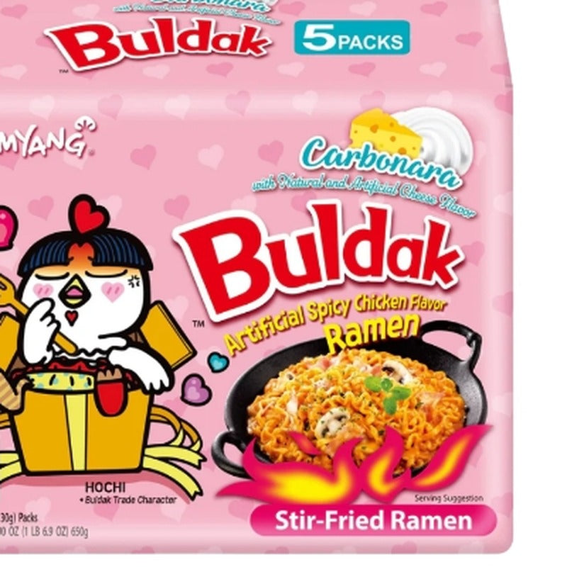 Samyang Buldak Carbonara Nahaufnahme