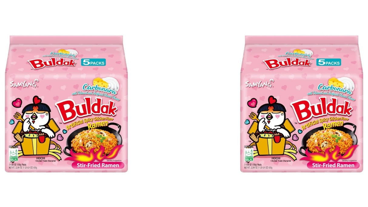Samyang Buldak Carbonara Verpackung quer