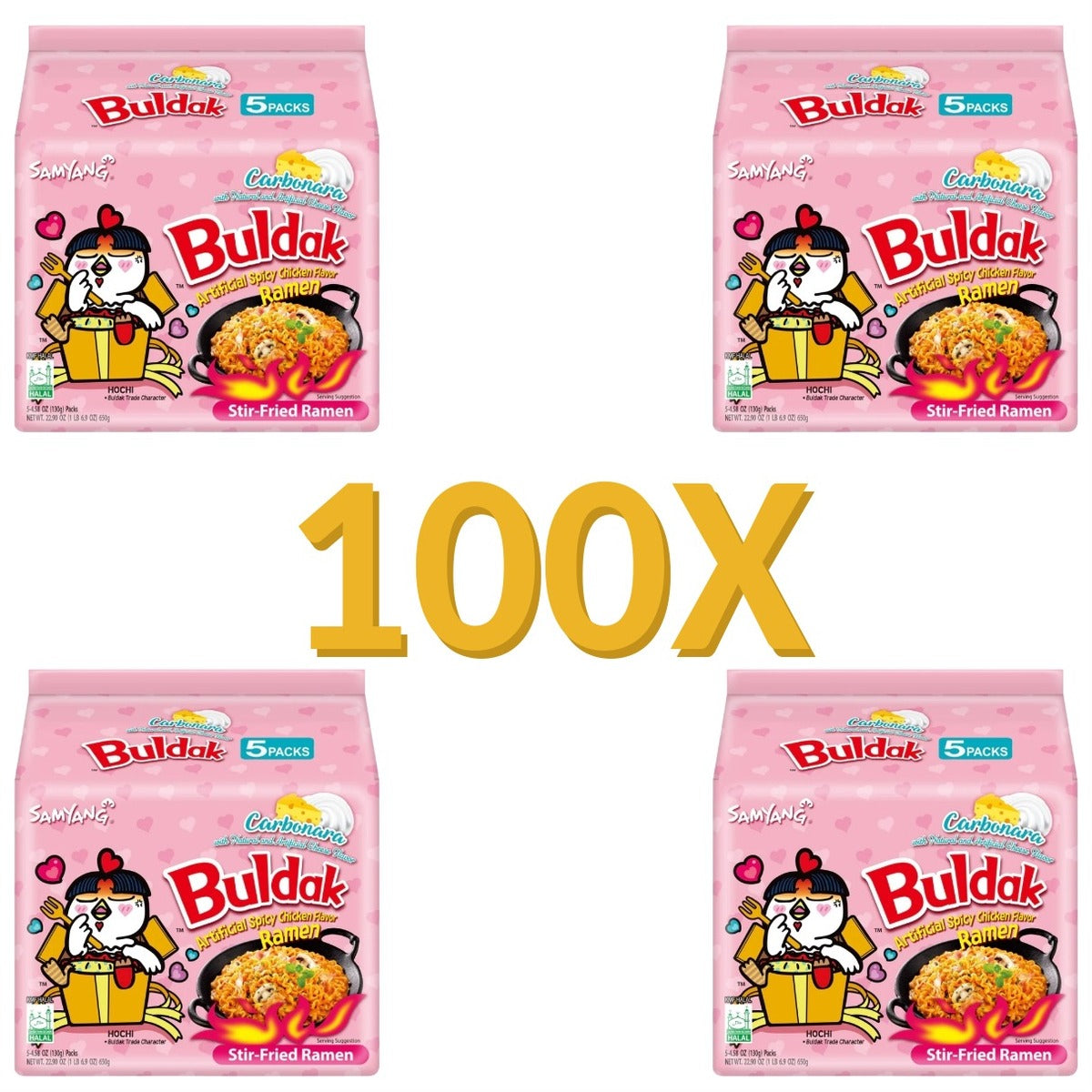 Samyang Buldak Carbonara 100er Pack