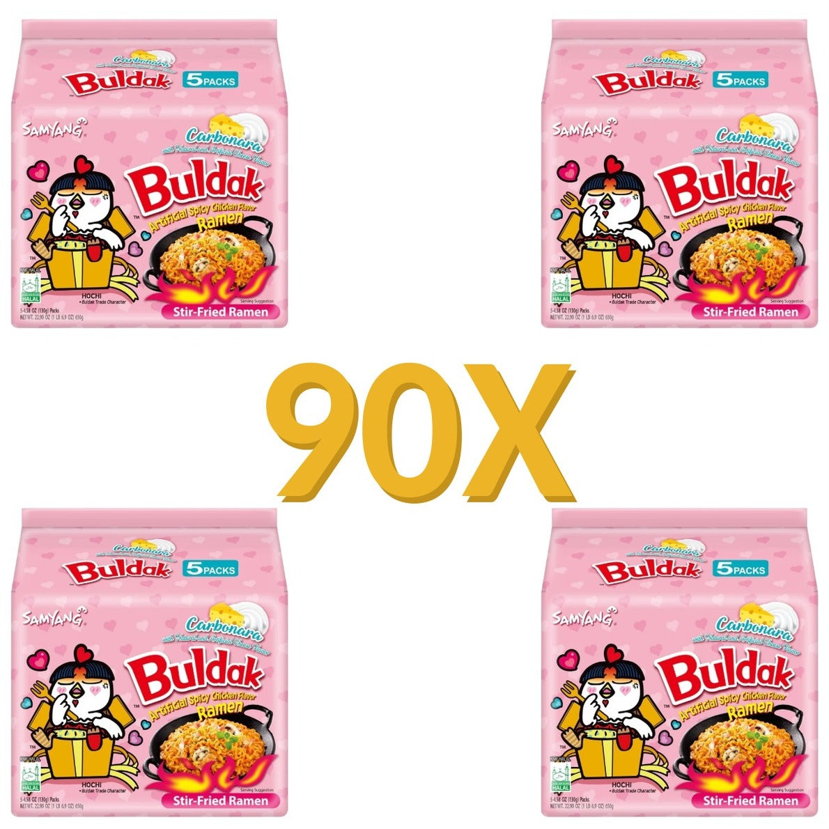 Samyang Buldak Carbonara 90er Pack
