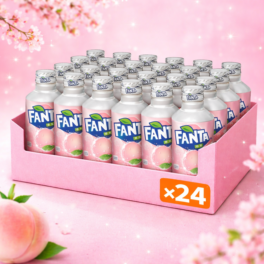 24x Fanta White Peach Japan Can 300ml