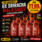 6x Sirecha Mala Chili Sauce 455ml