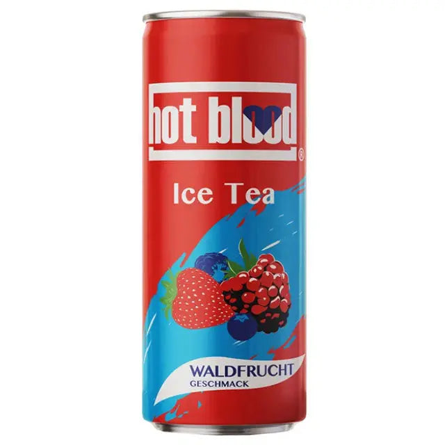 24x Hot Blood Ice Tea Waldfrucht