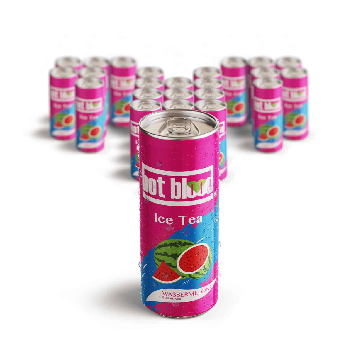 24x Hot Blood Ice Tea Watermelon